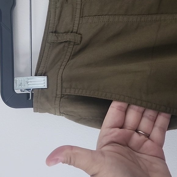 Eileen Fisher Oeganic Cotton Cropped Trousers Pants Size 2P - Picture 5 of 9